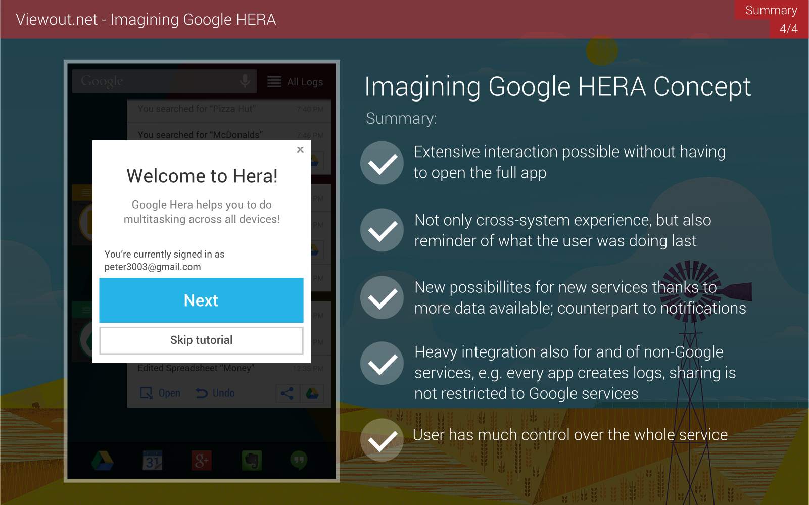 Google Hera concept