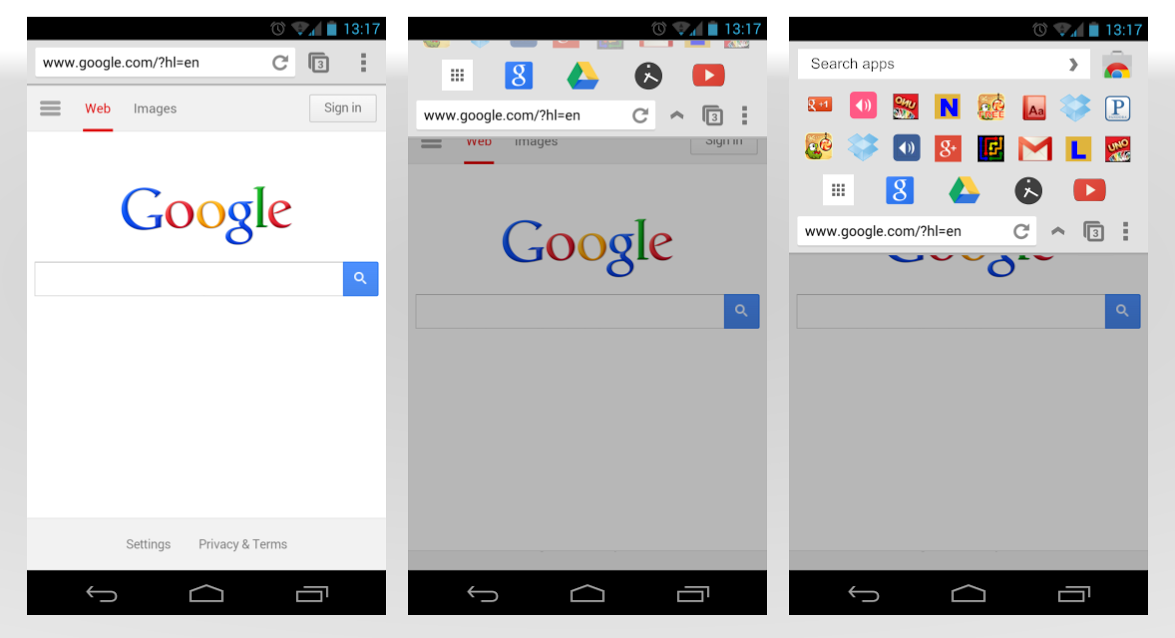 chrome app store android